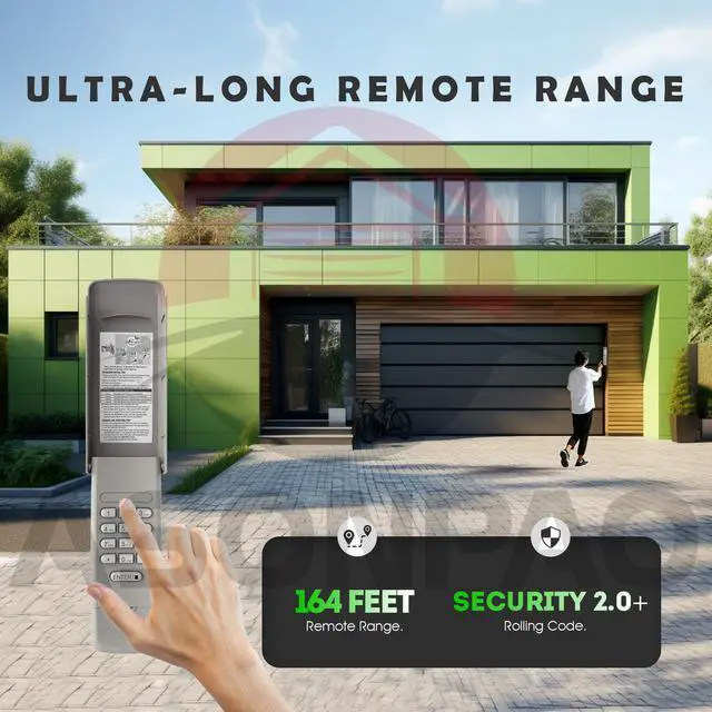 Alt view image 5 of 7 - for Sears Craftsman Wireless Universal Garage Door Opener Keypad CMXZDCG440