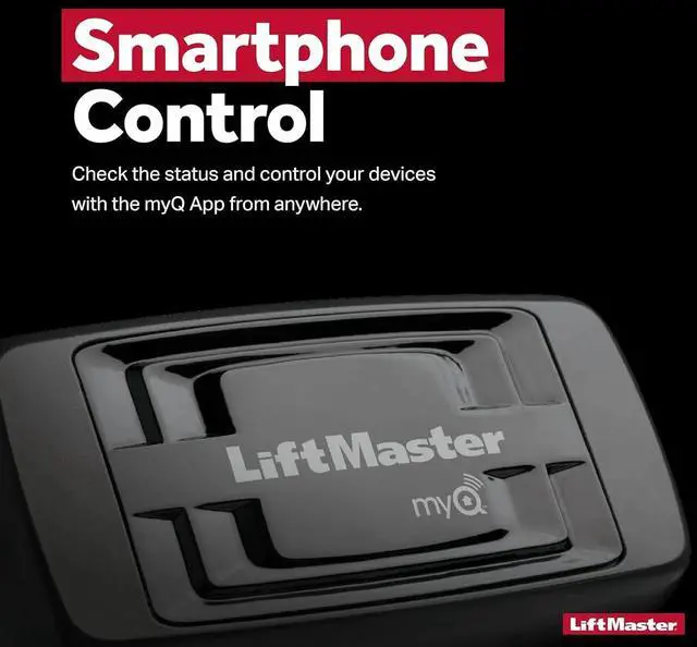 Alt view image 3 of 6 - 828LM - Internet Gateway - Only Works with Security+ 2.0 Garage Door Openers - Smart Control for MyQ-Enabled Devices Including Gate Operators -Ethernet connectivity only, Black, Plastic