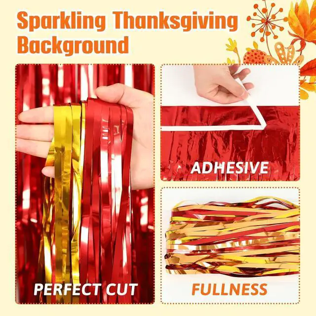 Alt view image 5 of 7 - Thanksgiving Party Supplies, Thanksgiving Party Decorations Include Thanks Giving Banner Balloons for Fall Autumn Party Decor Holiday