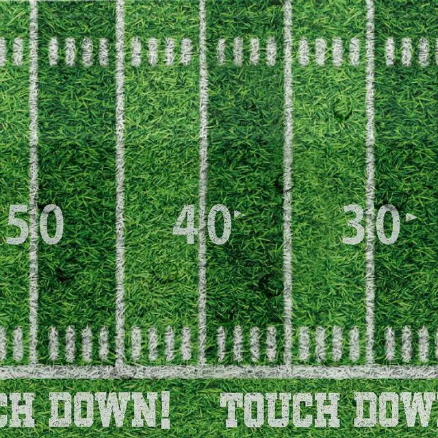 Alt view image 5 of 7 - Srua Don 4 Pack Football Party Decorations Tablecloth, Football Party Supplies Table Cover, Football Table Decorations for Birthday Baby Shower Touch Down Game Day (86in x 55in)