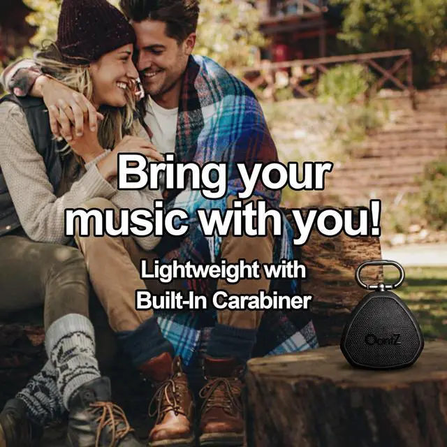 Alt view image 4 of 5 - OontZ Angle Clip Portable Bluetooth Speaker, 5W, 12-Hour Playtime, IPX7