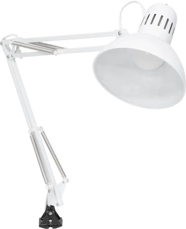 Main image of Studio Designs Swing Arm Lamp, 13-watt, White, 6.5" W x 7" D x 36" H