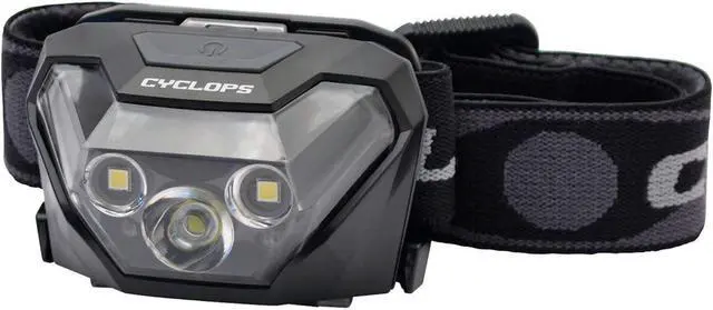 Main image of Cyclops HL500 Headlamp | Tactical Durable Lightweight Compact Adjustable Headband Weather Resistant IPX6 Bright LED 500 Lumen Head Flashlight | AAA Batteries Included