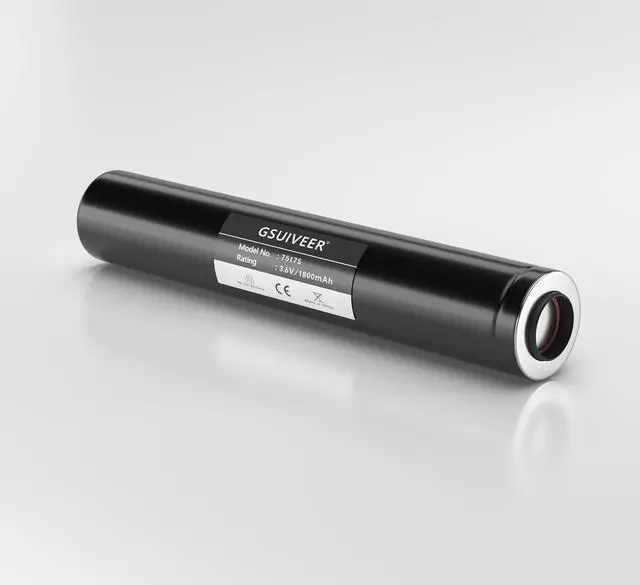 Alt view image 5 of 6 - 75175 Rechargeable Battery 3.6V 1800mAh Ni-CD Compatible with Streamlight Stinger 75175 75375 75300 75500 75810 76000 76300, PolyStinger, Pelican M9, FL126 Flashlight (1 Pack)