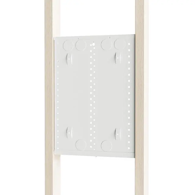 Alt view image 7 of 7 - Legrand On-Q 20-Inch Structured Wiring Enclosure with Screw-On Cover, Durable Steel, Cable Management, Recessed or Surface Mount, Compatible with On-Q Accessories, Glossy White