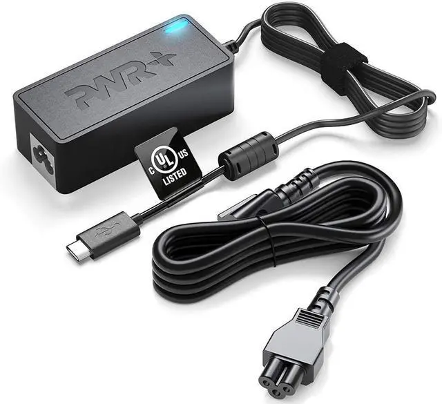 Main image of USB-C Laptop Charger for LG Gram 14 15 16 17 Pro 2-in-1 - Extra Long Power Cord (UL Safety Certified)