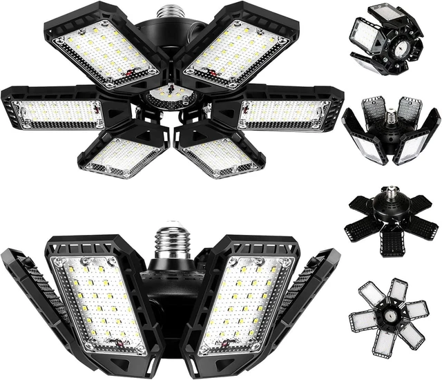 Main image of Aoretic LED Garage Lights 180W 18000LM 6500K, 2 Pack