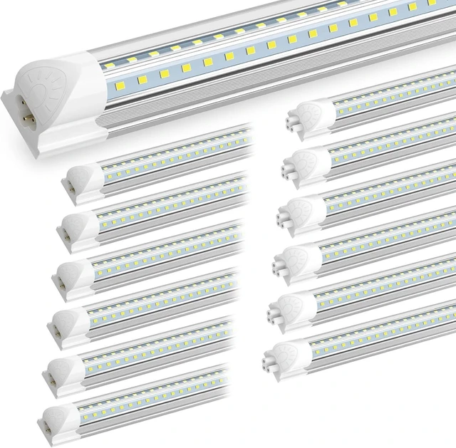 Main image of SHOPLED 8FT Led Shop Light 100W 15000LM 6500K Linkable Shop Light