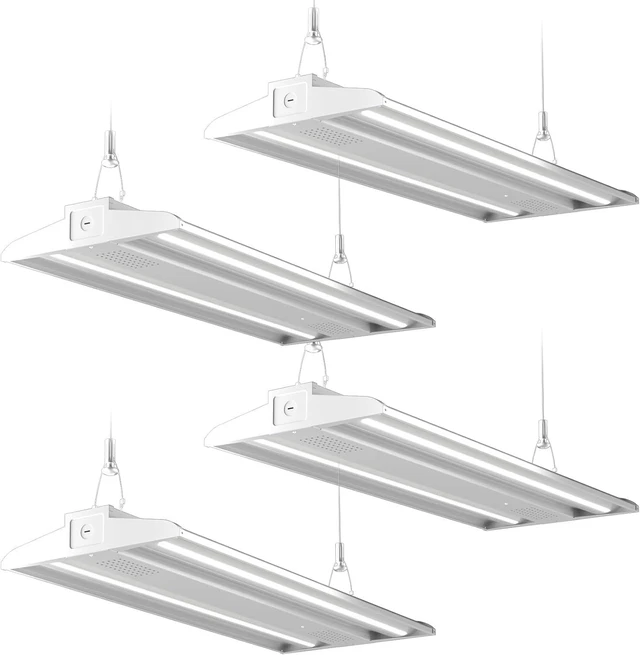 Main image of 4FT LED Linear High Bay Light 265W 39750LM 5000K, ETL Listed Commercial Shop Light for Warehouse Garage Workshop Gym, 100-277V Industrial Lighting with 7-Year Warranty, 4-Pack