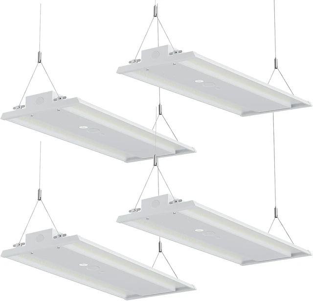 Main image of 4Pack 165W LED Linear High Bay Light, High Bay Shop Lights Fixture