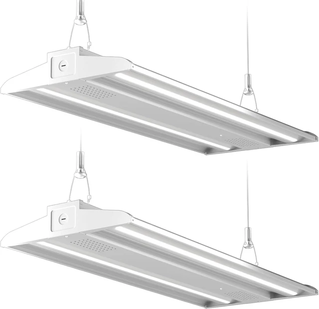 Main image of 4FT LED Linear High Bay Light 265W 39750LM 5000K, ETL Listed Commercial Shop Light for Warehouse Garage Workshop Gym, 100-277V Industrial Lighting with 7-Year Warranty, 2-Pack