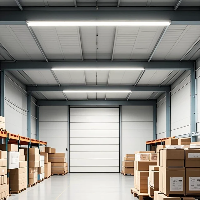 Alt view image 4 of 7 - Singteam 8Ft LED Shop Light Fixture, 90W Integrated LED Tube Light,10000LM, 6500K, Clear Cover,High Output,Double Row V Shape 270 Degree LED Lighting for Garage Warehouse Workshop Basement (10Pack)