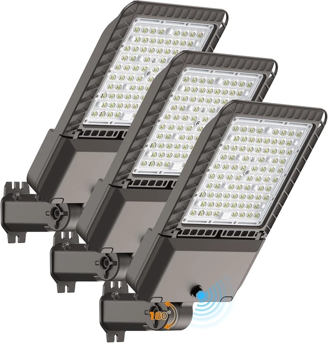 Main image of AIKVSXER 240W LED Parking Lot Light 60000LM Outdoor Street Lights 3 Pack