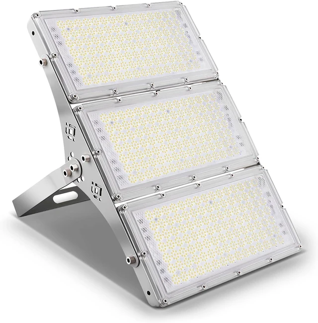 Main image of Viugreum 300W LED Flood Light, 24000LM Super Bright Outdoor Work Stadium Lights, 6000K Daylight White, 1500W Halogen Equivalent, IP66 Waterproof Security Floodlight for Garage, Garden, Lawn, Yard