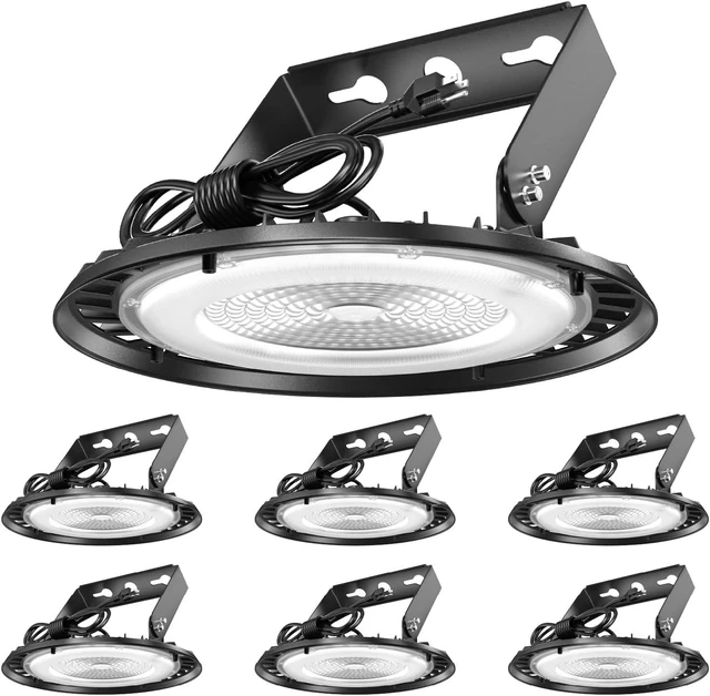 Main image of Sunco 6 Pack UFO LED High Bay Lights, Plug & Play, 150W, 19500LM, 5000K