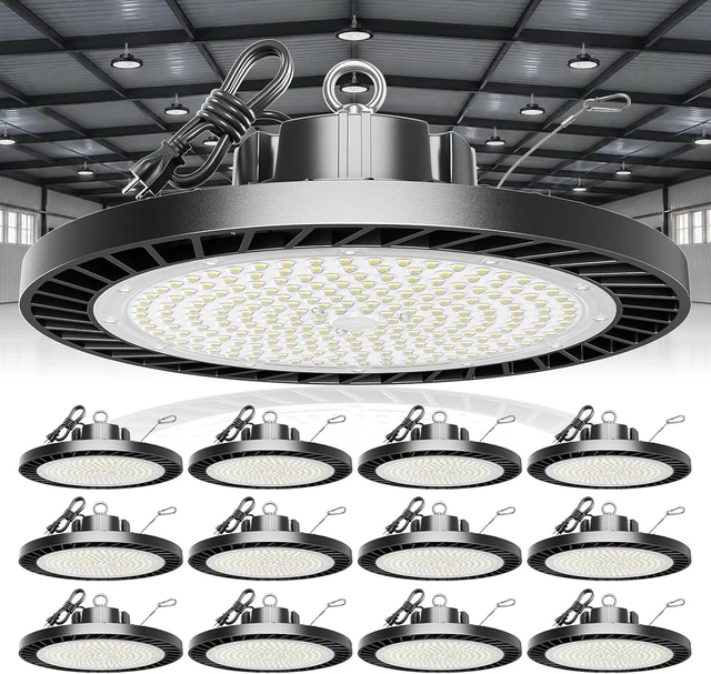 Main image of ONLYLUX UFO LED High Bay Light 200W 30000LM 5000K High Bay LED Shop Lights
