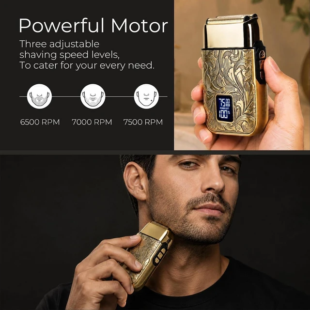 Alt view image 5 of 7 - Ufree Foil Shaver for Men, Electric Razor, Face Shaver