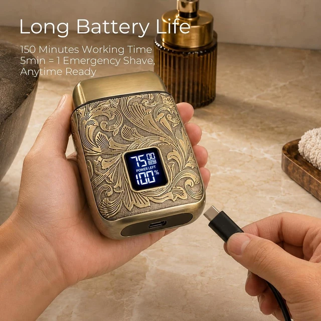Alt view image 4 of 7 - Ufree Foil Shaver for Men, Electric Razor, Face Shaver