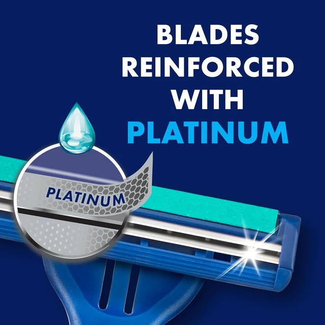 Alt view image 4 of 7 - Sensor2 Plus Pivot Men's Disposable Razor, 21 Razors