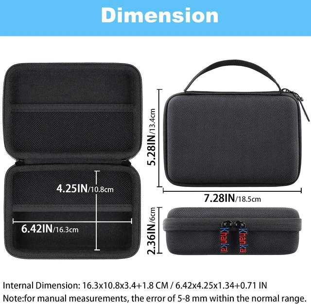 Alt view image 5 of 7 - khanka Case for Anker 737 Power Bank, 140W 24,000Mah 3-Port Laptop Charger