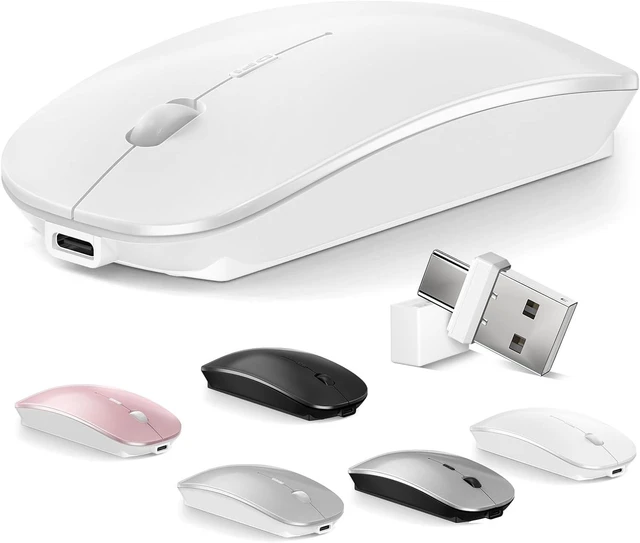 Main image of Mouse for MacBook Wireless Bluetooth Mice Laptop Mac Pro PC iPad Dual Mode