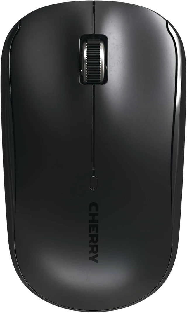 Main image of Cherry MW 2200 Compact Laptop Mouse with Nano USB Receiver and Carrying Pouch (Black)