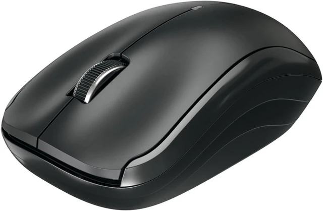 Alt view image 4 of 7 - Cherry MW 2200 Compact Laptop Mouse with Nano USB Receiver and Carrying Pouch (Black)