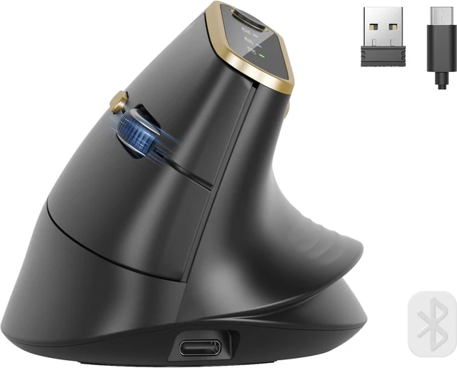 Main image of SABLUTE MAM4 Ergonomic Wireless Vertical Mouse for Medium & Large Hands