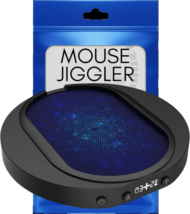 Main image of TECH8 USA BigMax Premium Mechanical Mouse Mover Jiggler, 5 Activity Modes, Shut-Off Timer, LED Display, Removable Ring, Undetectable Natural Mouse Movement, No Software, Designed & Engineered in USA