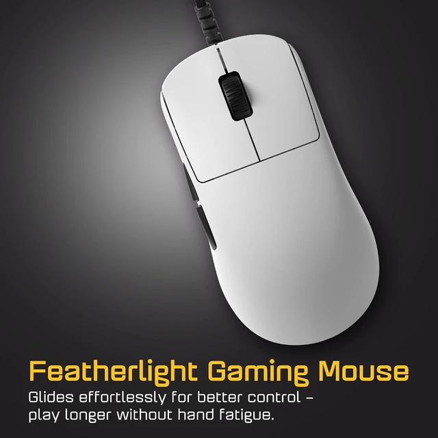 Alt view image 5 of 7 - ENDGAME GEAR OP1 8k v2 White Esports Gaming Mouse with Cable, 30K DPI Optical Sensor, 8000Hz Polling, Hot-Swappable Switches & Claw-Grip Design