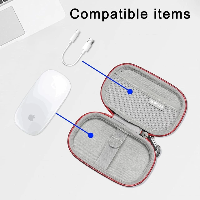Alt view image 2 of 7 - Carrying Case for Apple Magic Mouse 1 & 2/Surface Modern Mouse (Case Only)