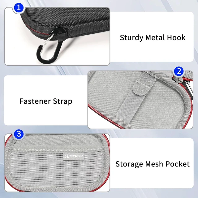 Alt view image 4 of 7 - Carrying Case for Apple Magic Mouse 1 & 2/Surface Modern Mouse (Case Only)