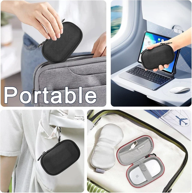 Alt view image 6 of 7 - Carrying Case for Apple Magic Mouse 1 & 2/Surface Modern Mouse (Case Only)