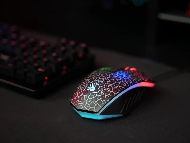 Alt view image 2 of 5 - Bloody Optical Gaming Mouse with Light Strike (LK) Switch & Scroll - Fully Programmable and Advance Macros (A70 II)