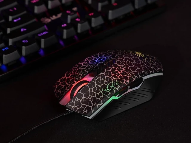 Alt view image 3 of 5 - Bloody Optical Gaming Mouse with Light Strike (LK) Switch & Scroll - Fully Programmable and Advance Macros (A70 II)