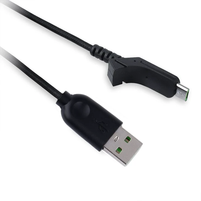 Alt view image 5 of 6 - USB Cable/Line Charging Cable Compatible for Razer Lancehead Wireless Gaming Mouse RZ01-02120100-R3U1