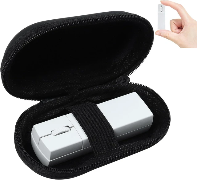 Main image of elec Space Wireless Mini Finger Mouse - Silent Dual-Mode Bluetooth & 2.4GHz, Ergonomic Portable PC Mice with Case, Compatible with MacBook and Chromebook