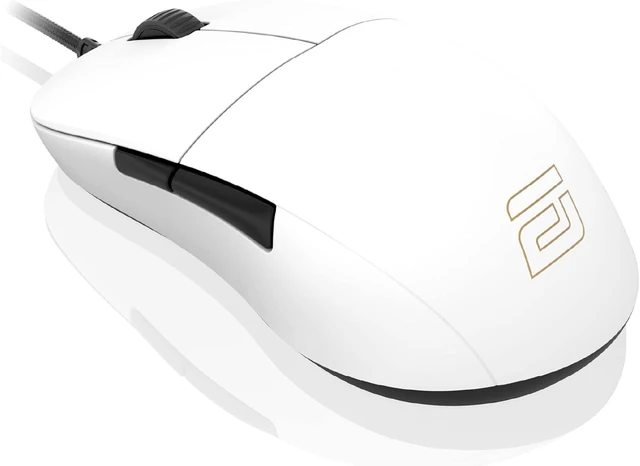 Main image of ENDGAME GEAR XM1r Gaming Mouse, Programmable Mouse with 5 Buttons and 19,000 DPI, White