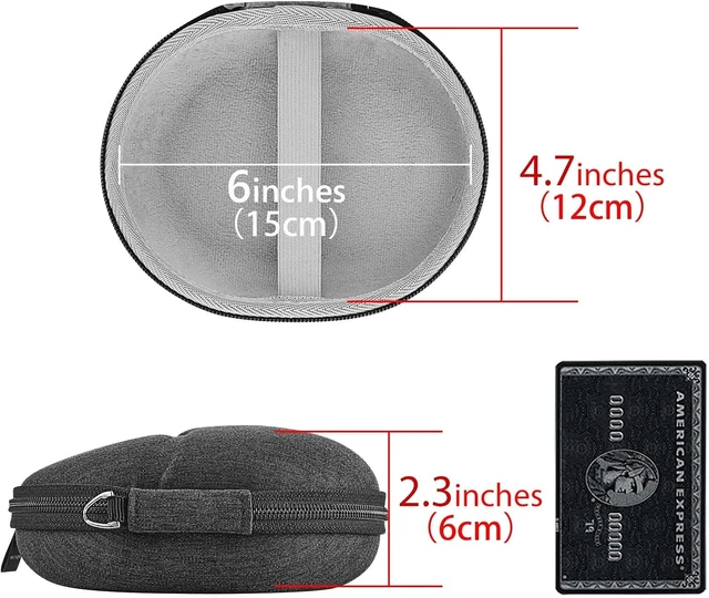 Alt view image 4 of 6 - Geekria Mouse Case Hard, Shell Travel Carrying Case for Gaming Office Mouse, Compatible with Logitech MX Master 3/ 3S/ 2S/ Ergo/ M570/ Ergo M575/ Ergo M575S/ G602/ G604/ MX Ergo/MX Ergo S
