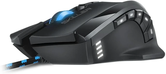 Alt view image 3 of 7 - Sharkoon Skiller SGM1 Wired Optical Gaming Mouse