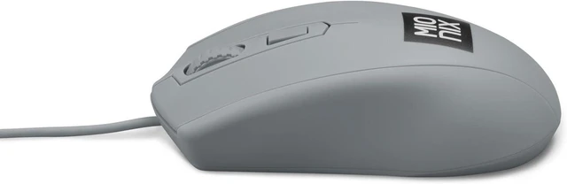Alt view image 2 of 5 - Mionix Avior Shark Fin Ambidextrous Optical Gaming Mouse (Gray)