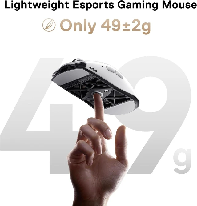 Alt view image 2 of 7 - MelGeek Horus Ultra-Lightweight Wireless Gaming Mouse for PC/MAC