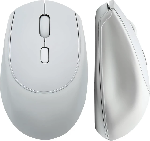 Main image of YUNZII C2 Silicone Wireless Mouse 1600 DPI Optical 2.4GHz (Gray)