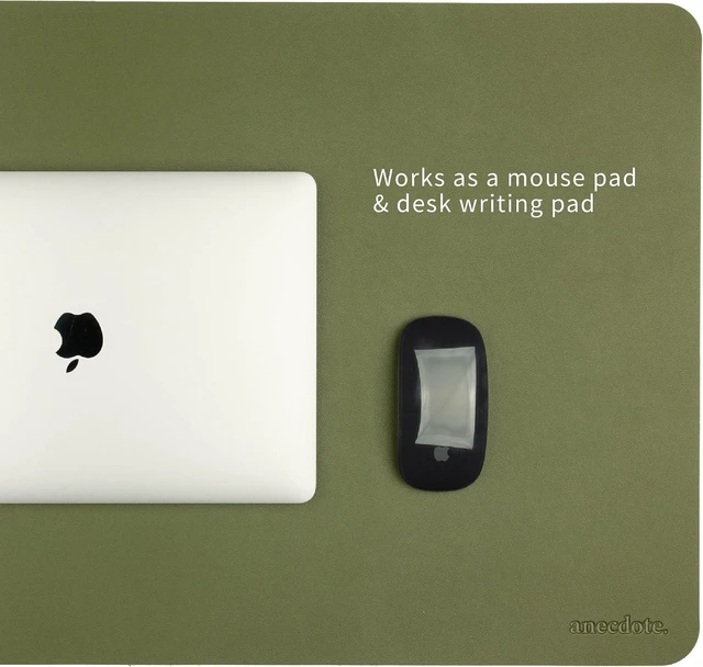 Alt view image 3 of 7 - Anecdote Office Desk Pad Mat, Large Keyboard & Mouse Pad, Home Desk Blotter