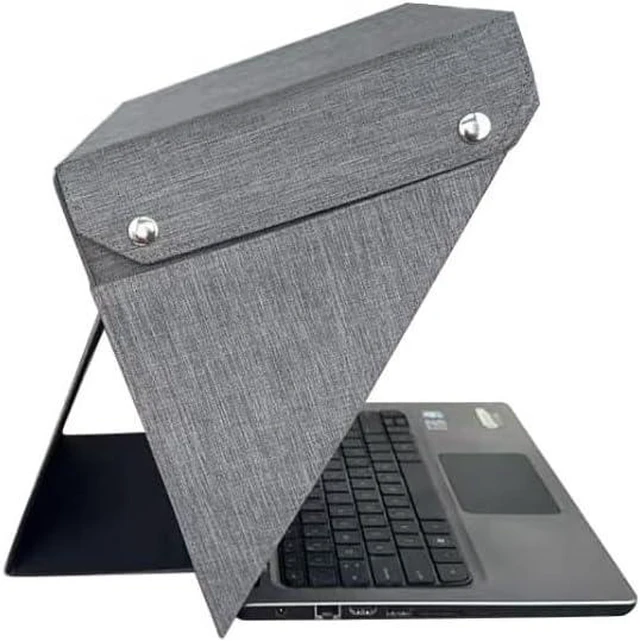 Main image of Foldable Laptop Sun Shade & Privacy Shield Hood 14 15 16 Working Outside