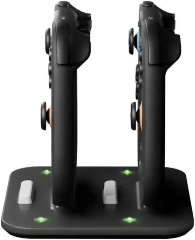 Alt view image 5 of 7 - Dual Wield Joycon 2 Charging Station Compatible with Nintendo Switch 2 Controllers, with Wired Charging Delta Grips, 4-Port Magnetic Charging, USB-C Fast Charging & LED Indicators