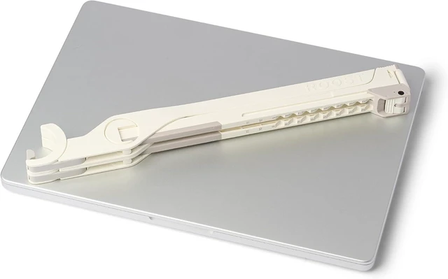 Alt view image 2 of 5 - V3 Plus - Ultra Portable and Adjustable Laptop Stand - Quick-Release Height Adjustment 5 to 14 inch Screen Lift Patented Rigid Folding Structure and Self-Adjustings Laptop Grips