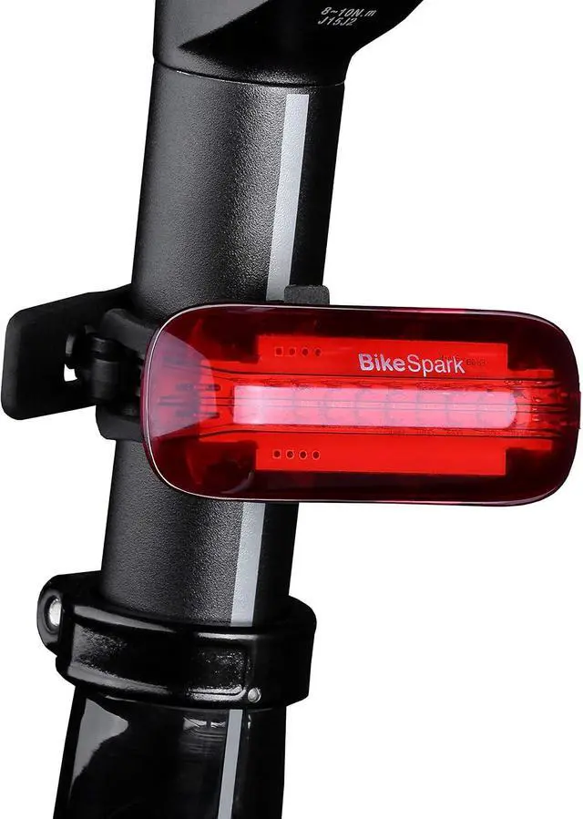 Alt view image 3 of 6 - Auto-Sensing Rear Light G3 -Superbright LED Bike Tail Light - Auto On/Off & Deceleration Flash by Motion Sensing - USB Rechargeable - IPX5 - Made in Taiwan