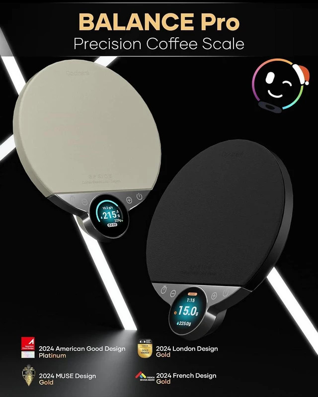 Alt view image 2 of 7 - Balance Pro Smart Coffee Scale with Timer & Water Flow Rate