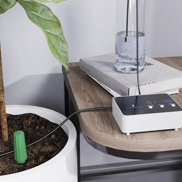 Alt view image 6 of 6 - Zigbee Smart Watering Kit Pro for Potted Plants, Indoor Plant Watering System, Hub Needed, Compatible with Echo Devices with Zigbee Hub Built-in,Home Assistant,SmartThings, Hubitat, Homey
